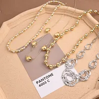 IG Style Casual Round Red Heart Copper Polishing Plating 18K Gold Plated White Gold Plated Women's Pendant Necklace main image 1