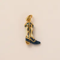 Vintage Style Classic Style Pearl Mushroom Boots 304 Stainless Steel Zircon 18K Gold Plated DIY Jewelry Accessories main image 5