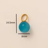 Vintage Style Classic Style Pearl Mushroom Boots 304 Stainless Steel Zircon 18K Gold Plated DIY Jewelry Accessories sku image 3