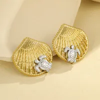 1 Pair Vacation Classic Style Solid Color 304 Stainless Steel Ear Studs main image 4