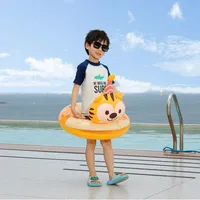 Cute Cartoon PVC Swim Ring Swimming Accessories 1 Piece main image 3
