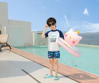 Cute Cartoon PVC Swim Ring Swimming Accessories 1 Piece sku image 4