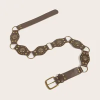 Vintage Style Star Heart Shape Pu Leather Alloy Women's main image 4