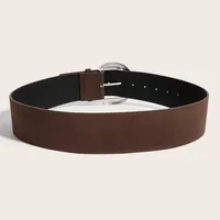 Vintage Style Simple Style Solid Color Cloth Woolen Unisex Chain Belts main image 2