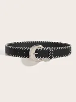 Simple Style Streetwear Geometric Pu Leather Plating Women's sku image 1