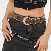 Simple Style Streetwear Geometric Pu Leather Plating Women's main image 1