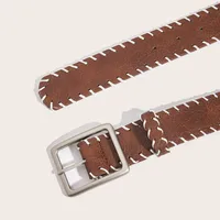 Simple Style Geometric Pu Leather Plating Women's main image 4