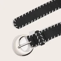 Simple Style Streetwear Geometric Pu Leather Plating Women's main image 5