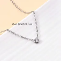 Vintage Style Simple Style Cross 304 Stainless Steel Women's Necklace main image 3