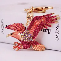 Glam Pastoral Animal Eagle Alloy Unisex Lobster Trigger Clasp Closure Keychain main image 2