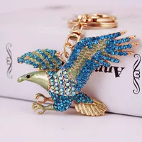 Glam Pastoral Animal Eagle Alloy Unisex Lobster Trigger Clasp Closure Keychain main image 5