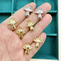 IG Style Simple Style Cross Apple Mushroom Copper Polishing Inlay Zircon 18K Gold Plated White Gold Plated DIY Jewelry Accessories main image 8