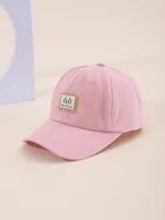 Children Unisex Casual Cute Solid Color Baseball Cap main image 2