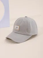 Children Unisex Casual Cute Solid Color Baseball Cap main image 9
