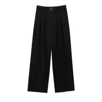Women's Holiday Selfie Casual Simple Style Streetwear Solid Color Full Length Casual Pants main image 4