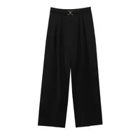 Women's Holiday Selfie Casual Simple Style Streetwear Solid Color Full Length Casual Pants sku image 5