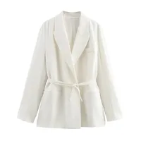 Holiday Selfie Women's Casual Elegant Streetwear Solid Color Polyester Blazer Suits Co-ord Set Shorts Sets main image 3