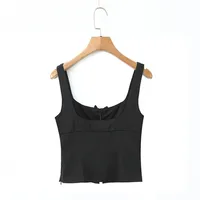 Women's Cardigan Tank Tops Casual Elegant Streetwear Solid Color main image 4