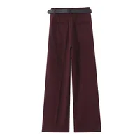Women's Holiday Daily Selfie Casual Simple Style Streetwear Solid Color Full Length Casual Pants main image 5