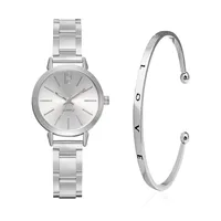 Modern Style Heart Shape Butterfly Buckle Quartz sku image 5