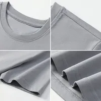 Cool Sun Protection Moisture Absorption Quick-Drying Crew Neck Shoulder Slimming Short Sleeve T-shirt Custom Printed Logo Sports Group Business Attire main image 3