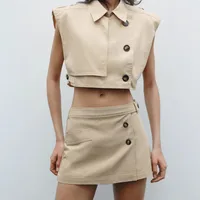 Holiday Banquet Travel Women's Casual Simple Style Streetwear Solid Color Spandex Polyester Skirt Co-ord Set Shorts Sets main image 1