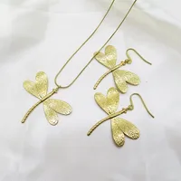 Retro Butterfly 304 Stainless Steel Plating Charms Women's Rings Earrings Necklace main image 1