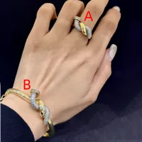 Casual Modern Style Simple Style Nail Copper Polishing Mixed Metal Inlay Zircon 18K Gold Plated White Gold Plated Women's Rings Bangle main image 3
