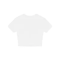 220G# Short Slim-Fit Short-Sleeved T-shirt 40 Pieces 1*1 Rib 92% Cotton 8% Spandex Open Version Custom Design main image 3
