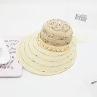 Women's Vacation Simple Style Solid Color Big Eaves Straw Hat sku image 95