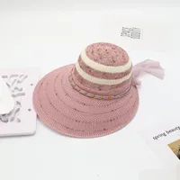 Women's Vacation Simple Style Solid Color Big Eaves Straw Hat sku image 93