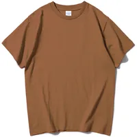 240G Cotton Heavy Shoulder T-shirt Advertising Shirt Solid Color Work Clothes Printed Round Neck T-shirt Custom Printed Logo main image 1
