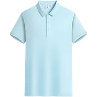 Ice Ion Business Work Wear Printing Solid Color Polo Collar T-shirt Summer Short-Sleeved Work Clothes Polo Shirt Custom Printed Logo main image 1