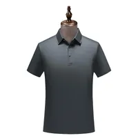 5A Antibacterial Ice Polo Shirt Customized Nylon Ice Silk Work Clothes Short Sleeve Collar Work Clothes T-shirt Embroidered Printed Logo main image 1