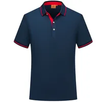 [Custom Drawing] Men's And Women's Polo Shirt Printing Enterprise Work Clothes Staff T-shirt Polo Shirt Custom Printed Logo main image 1