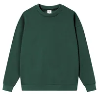 Customized Round Neck Pullover Printing Loose Shoulder Milk Silk Advertising Shirt Work Clothes Sweater Customization Printed Logo main image 1