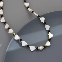 Vacation Classic Style Heart Shape Shell Women's Necklace main image 3