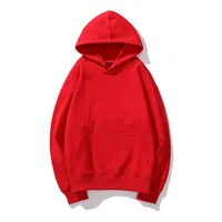 Long-Staple Cotton Silver Fox Velvet Hooded Sweater Printed Logo Fashion Brand Drop Shoulder Hooded T-shirt Pullover Fleece-lined Hoodie Customization main image 1