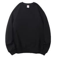 380G Cotton Heavy Terry Round Neck Sweater Printing Loose Shoulder Pullover Cotton Cultural Shirt Custom Logo main image 1