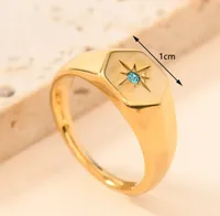 Vacation Classic Style Solid Color 304 Stainless Steel Inlay Rhinestones Women's Rings main image 2