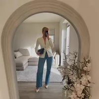 Women's Cardigan Long Sleeve Sweaters & Cardigans Casual Elegant Streetwear Solid Color main image 2