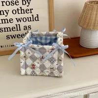 Cute Bear Strawberry Cloth Storage Box sku image 6