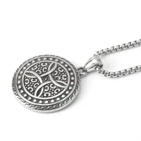 Hip-Hop Rock Punk Geometric Titanium Steel Unisex Pendant Necklace main image 6