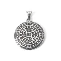 Hip-Hop Rock Punk Geometric Titanium Steel Unisex Pendant Necklace sku image 1