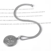 Hip-Hop Rock Punk Geometric Titanium Steel Unisex Pendant Necklace sku image 2