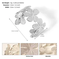 Vacation Classic Style Solid Color 304 Stainless Steel Plating Women's Bangle sku image 11