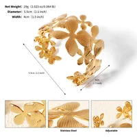 Vacation Classic Style Solid Color 304 Stainless Steel Plating Women's Bangle sku image 28