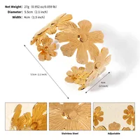 Vacation Classic Style Solid Color 304 Stainless Steel Plating Women's Bangle sku image 29