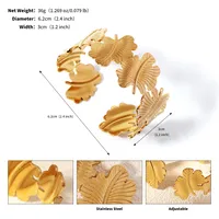 Vacation Classic Style Solid Color 304 Stainless Steel Plating Women's Bangle sku image 34