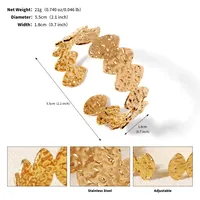 Vacation Classic Style Solid Color 304 Stainless Steel Plating Women's Bangle sku image 16